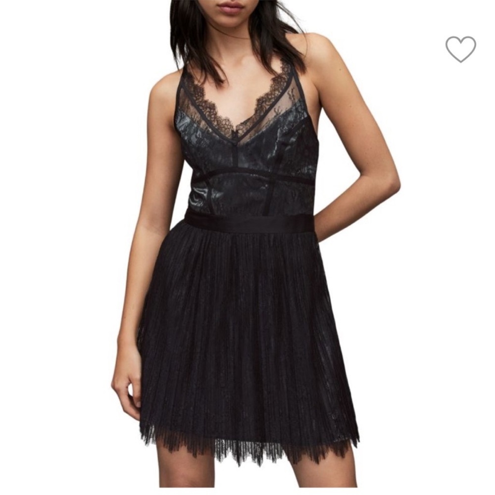 Alfani Black Lace Mini Dress